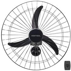 Ventilador Oscilante de Parede 60cm Ventisol Bivolt Preto