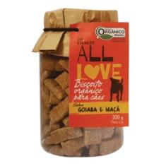 Biscoito Orgânico Para Cães Goiaba E Maçã All Love 200G