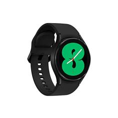 SAMSUNG Smartwatch Galaxy Watch 4 de 40 mm com monitor de ECG para saúde, fitness, corrida, ciclos de sono, detecção de queda por GPS, Bluetooth, versão dos EUA, SM-R860NZKAXAA, preto