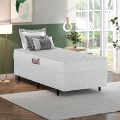 Base Box Solteiro 88x188x28cm Idea Branco Branco