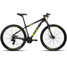 Bicicleta Aro 29 Gts Rapid Câmbio Shimano 21v Freio Disco Hidráulico-Unissex