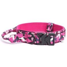 Coleira pra Cachorro Grande e Forte MADOG Comander ROSA, G