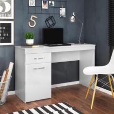 Escrivaninha 1 Porta 1 Gaveta Vitória Branco Demóbile Branco