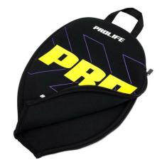 Capa Protetora Neoprene Raqueteira Prolife Beach Tennis, Amarelo flúor