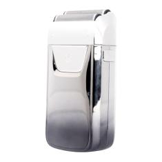 Aparador de Cabelo Em Folha, Aparador Elétrico Máquina de Cortar Cabelo Em Folha Elétrica Masculina Cabeça Flutuante Dupla Display LED Fechar Gromming Aparador Recarregável HT