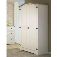 Guarda-Roupa Infantil 2 Portas Smile - Yescasa