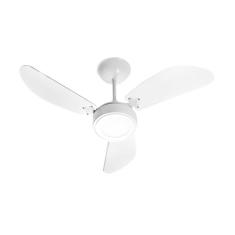 Venti-Delta New Light Led Ventilador de Teto 3 Velocidades com Luminária 127v Branco