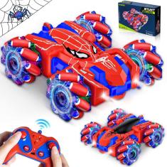 Carro de controle remoto Kikikid Spider USB Charging 4WD 360°