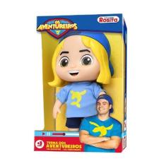 Boneco Luke Turma Dos Aventureiros Luccas Neto Rosita 1242, Azul, Lucc