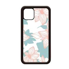 Blue Curacao Flower Plant Paint para iPhone 12 Pro Max Capa para Apple Mini Mobile Case