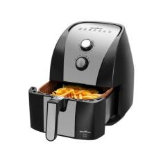Air Fryer Britânia BFR51 Preto com Timer 5,2L, Preto, 110V