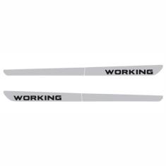Kit Faixa Fiat Strada Working 2021 Adesivo Modelo Original - SPORTINOX
