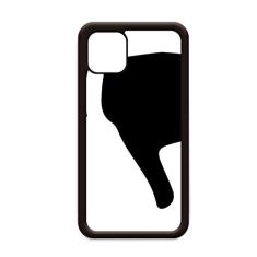 Ridicule Gesture Outline Padrão para iPhone 11 Pro Max Capa para Apple Mobile Case