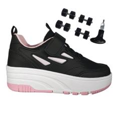 Tênis Infantil Box200 Rodinhas BK2502 Calce Fácil-Unissex