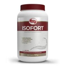 Whey Protein Isolado - Isofort 900g Sabor Neutro - Vitafor, Neutro, 90