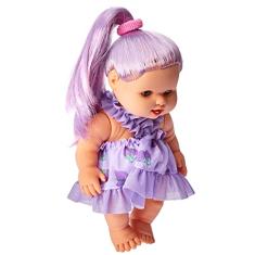 Boneca Lindinha Colors, Milk, Com Lacinho, 20 cm