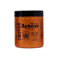 Máscara de Açúcar Coiffer 500g Para Cabelos Emborrachados, Elásticos e
