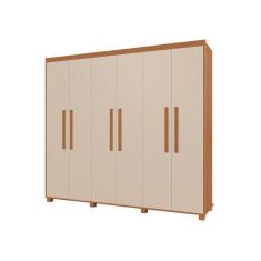 Guarda Roupa Viena P/ Quarto de Casal 100% MDF Camas Fênix
