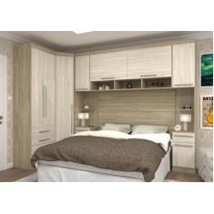 Guarda Roupa Dormitório Modulado Master Casal 1,58 m Queen Canto - Ave