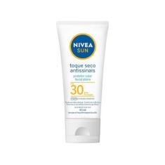 Protetor Nivea Sun Facial Toque Seco FPS30 40ml, 40ml