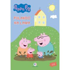 Livro - Peppa Pig - Pulando na lama
