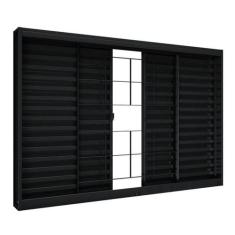 Janela de Aço Veneziana de Correr Central sem Folha para Vidro com Gra