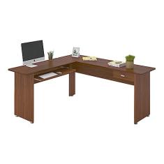 Escrivaninha Em L Com Gaveta Multimóveis Cr25202 Cedro Cedro