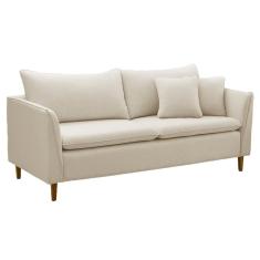 Sofá Living Kassia 2 lugares 2,04m Porcelana LansofBr