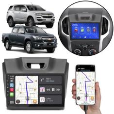 Kit Multimidia Carplay 9 Pol Blazer S10 2012 a 2016 MP5 + Câmera e Mol