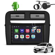 Kit Central Multimídia Sistema Android Espelhamento Usb Bluetooth Fiat