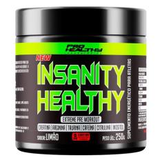 Pré Treino Insanity - Pote 250g Pó - Pro Healthy - Pro Healthy Laborat
