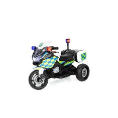 Mini Moto Elétrica Infantil Motorizado Polícia Baby Style