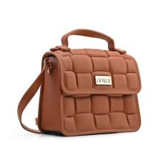 Bolsa Feminina De Mão Emborrachada Impermeável Com Alça Ajustável  - G