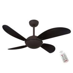 Ventilador Volare Fly Office Tabaco 127V e Controle Remoto - CasaH, 11