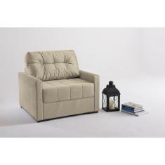 Sofa Cama Murilo Uno Sofani Bege