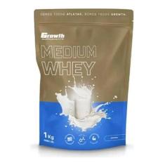 Whey Protein Medium Natural Growth 1 Kg -Unissex