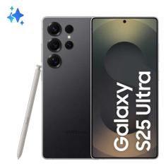 Smartphone Samsung Galaxy S25 Ultra 256GB 12GB RAM 5G Titânio Preto Tela 6,9 Polegadas Bateria 5000 mAh