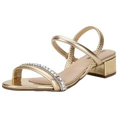 Sandália Feminina Salto Grosso Moleca 5259846