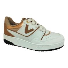 Tênis Feminino Via Marte Napa Nobuck Casual Cadarço 042-017-Feminino