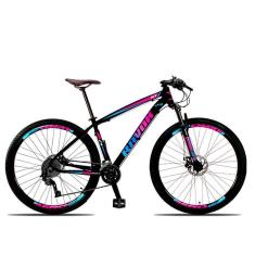 Bicicleta Aro 29 Ravok Alumínio 21 Velocidades Freio a Disco com Suspensão-Unissex