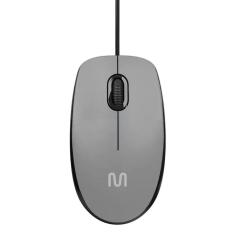 Mouse Multilaser Com Fio 1200dpi MO387 Cinza