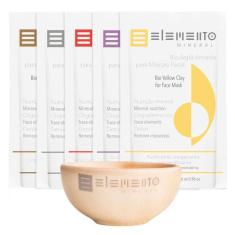 Kit de Máscara Facial Elemento Mineral Revitalizante, Kit