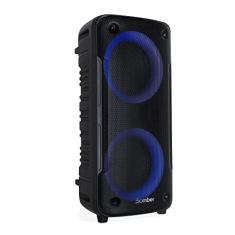 Caixa de Som BOMBER BeatBox 400 Portátil Bluetooth com Led 12Watts RMS - Bomber
