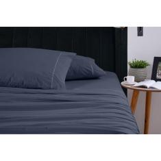 Lençol Casal Avulso Percal 400 Fios 100% Algodão - Out Casa Confecções