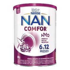 Fórmula Infantil NAN Comfor rMo Nestle de 6 até 12 Meses, 800g, Leite