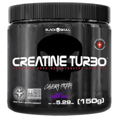 CREATINE TURBO - 150G - BLACK SKULL-Unissex