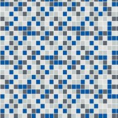 Papel de Parede Adesivo Lavável Pastilhas Tons Frios 15m