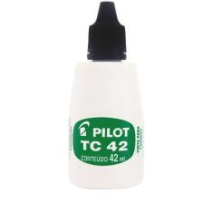 Tinta Para Carimbo Tc 42 Preta 42ml Pilot