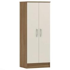 Armário Multiuso 2 Portas Demóbile Viena Amêndoa/off White - 20860