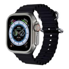Smartwatch Relógio Inteligente Iwo HW68 Ultra Series 8 49mm Dt8 IP68 NFC Com Gps Atende IOS Android-Unissex
